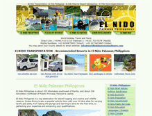 Tablet Screenshot of elnidophilippines.com